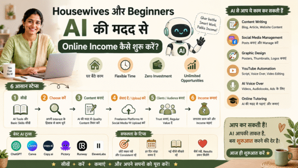 ChatGPT और AI Tools से पैसे कैसे कमाएं